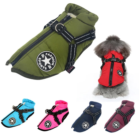 3 in 1 Pet Winter Coat